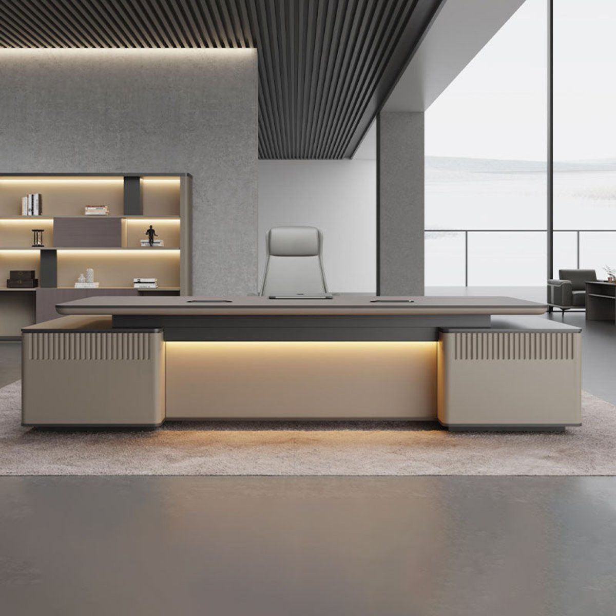 Managerial L-Shape Table 3.20